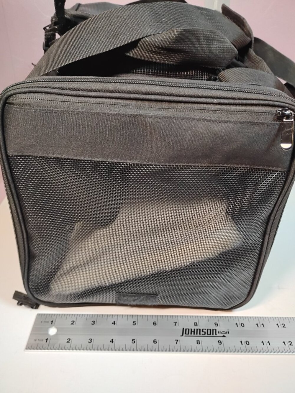Henkelion Small/Medium Pet Carrier - Black - Picture 3 of 6